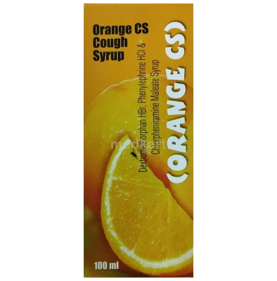 orange cs syrup 100 ml
